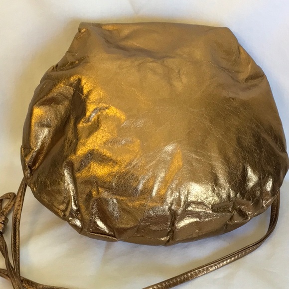 Bronze Leather Gemstone Purse - Picture 2 of 5